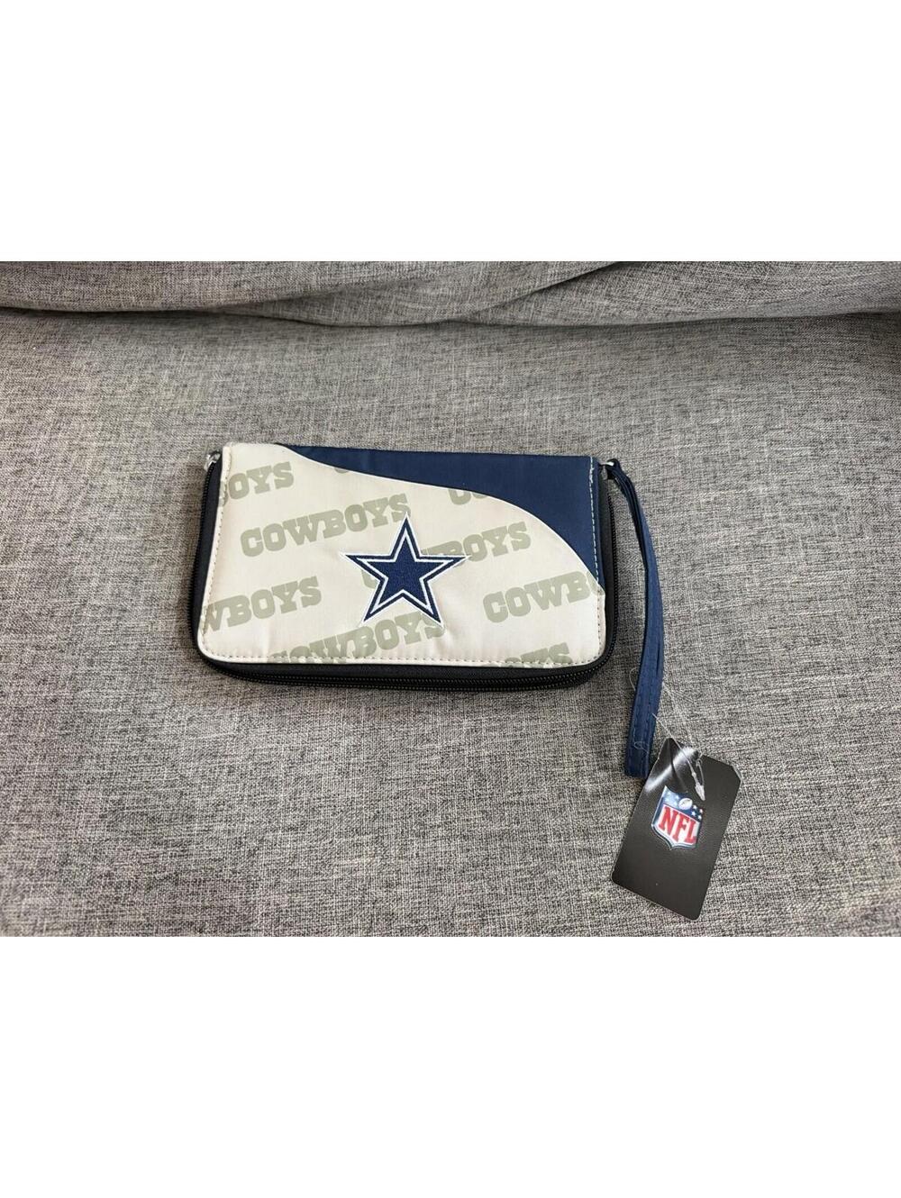 Dallas Cowboys NFL Zip Around Wristlet Wallet Little Earth Productions New